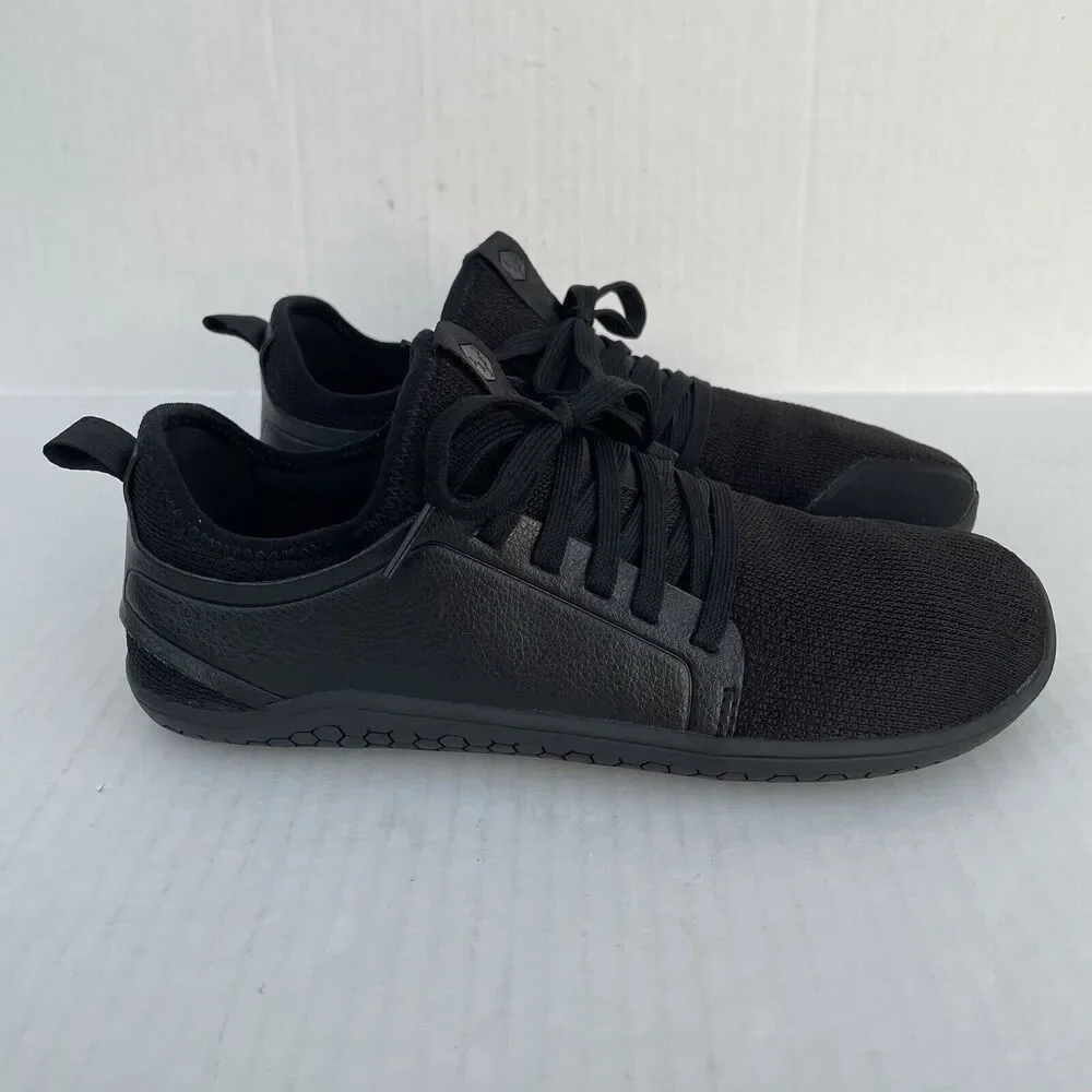 Vivobarefoot Womens Kasana Knit & Leather Black Minimalist Barefoot Shoes 8 EU39 - Picture 5 of 13